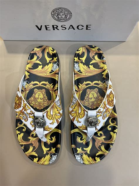 versace slippers on sale